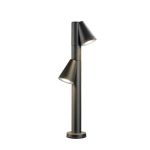 SLV T-Röhre Aluminium Schwarz | Geeignet für 1x GU10