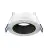 Noxion LED-Spot Ares Tief ring Weiß - mit Innenring Schwarz | Ausschnitt 68mm - incl. GU10 Fitting