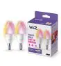 Doppelpack 2x WiZ Smart LED E14 Kerze Matt 5W 470lm | Höchste Farbwiedergabe - Dimmbar - Ersatz Für 40W