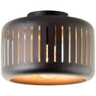 Brilliant Tyas Deckenleuchte Metall Schwarz Gold | 270mm - Geeignet für 1x E27